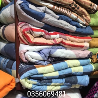 Chăn vải rẻ trần bông 1m6 x 2m
