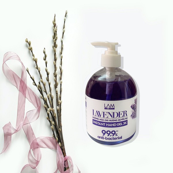 Gel rửa tay khô LAMcosme 500ml LAVENDER