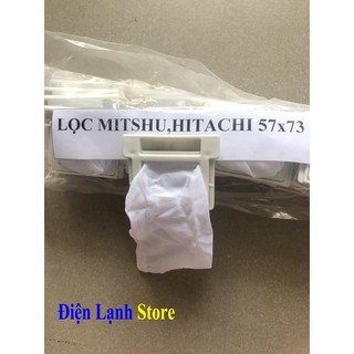 Combo 2 lưới lọc máy giặt MITSHU - HITACHI kích thước 73mm x 57mm