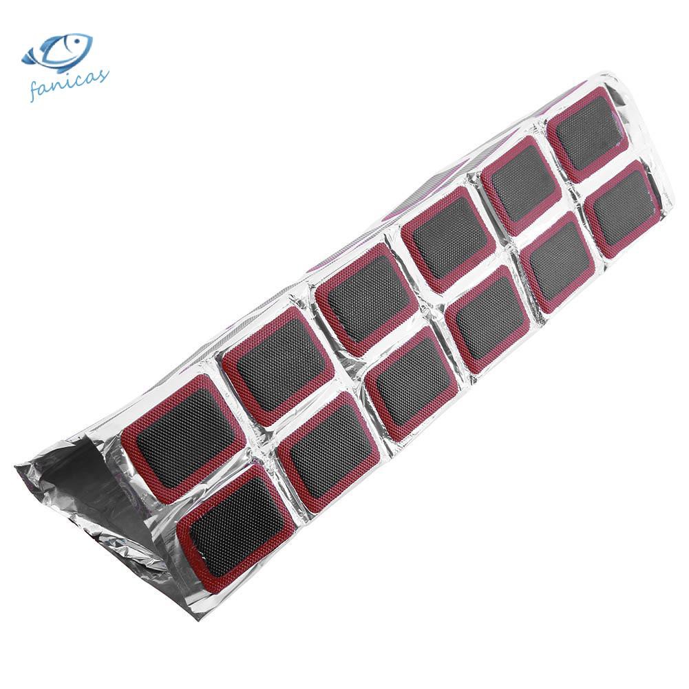 Bộ 48 Miếng Vá Lốp Xe Đạp + 1 Tuýp Keo Cao Su
