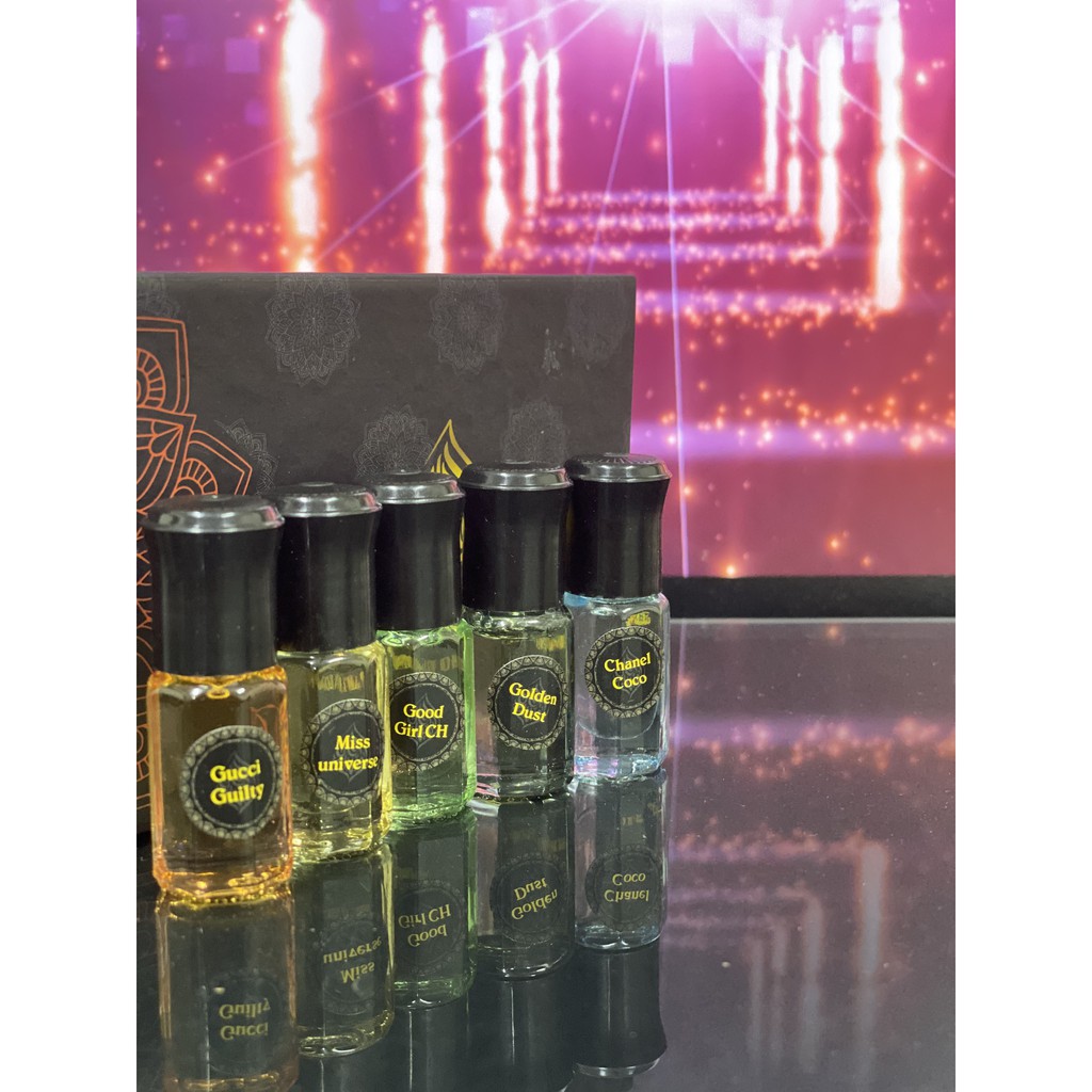 Tinh Dầu Nước Hoa Mini set 5 | BigBuy360 - bigbuy360.vn