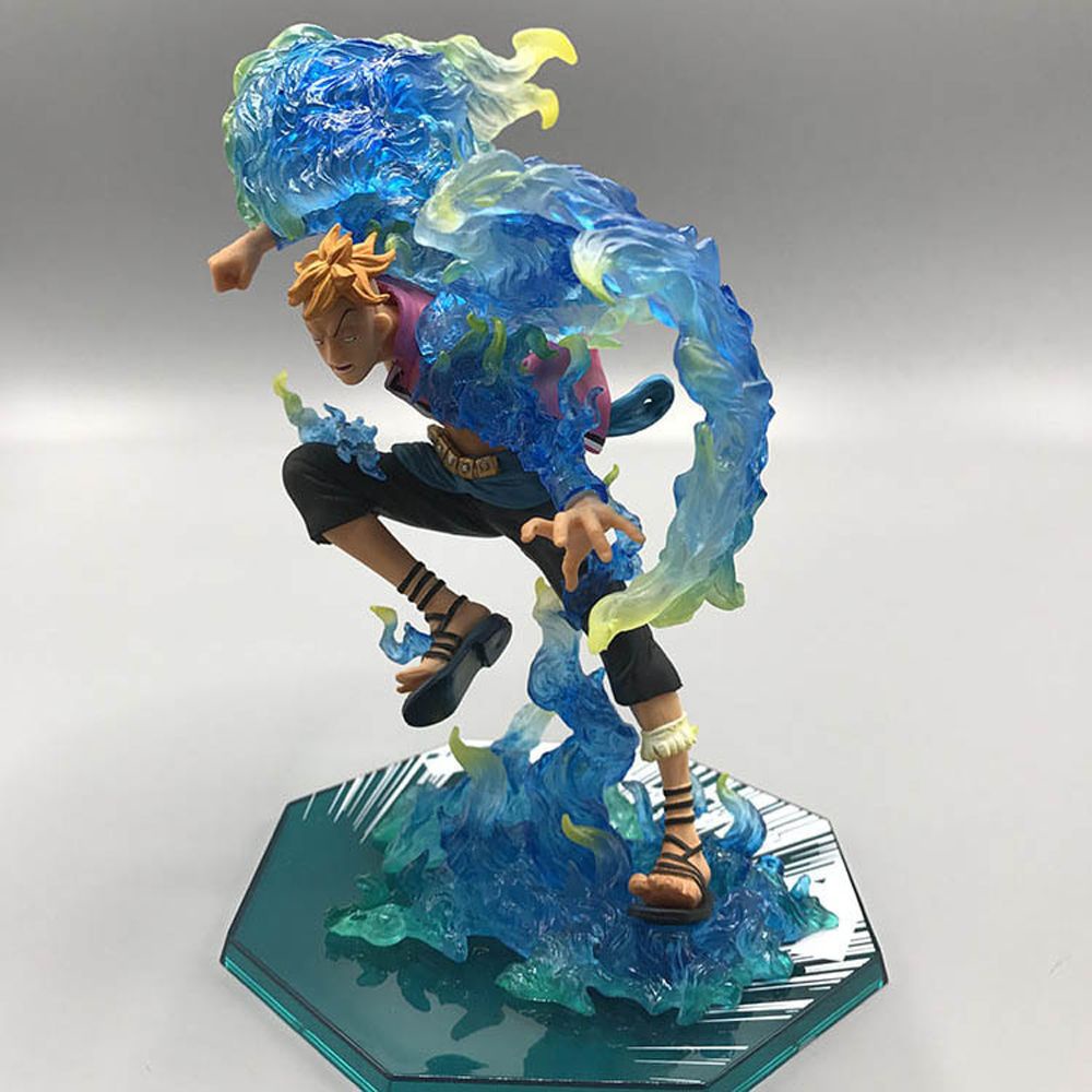 Mô hình nhân vật Monkey D Luffy bằng PVC 18cm trang trí nhà cửa
