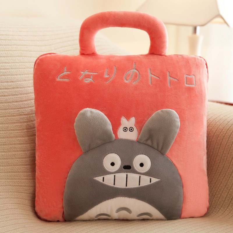 Chăn Gối Hoạt Hình Đa Năng 2 Trong 1 Cho Dân Văn Phòng - Chăn Gối Cho Bé Đi Học