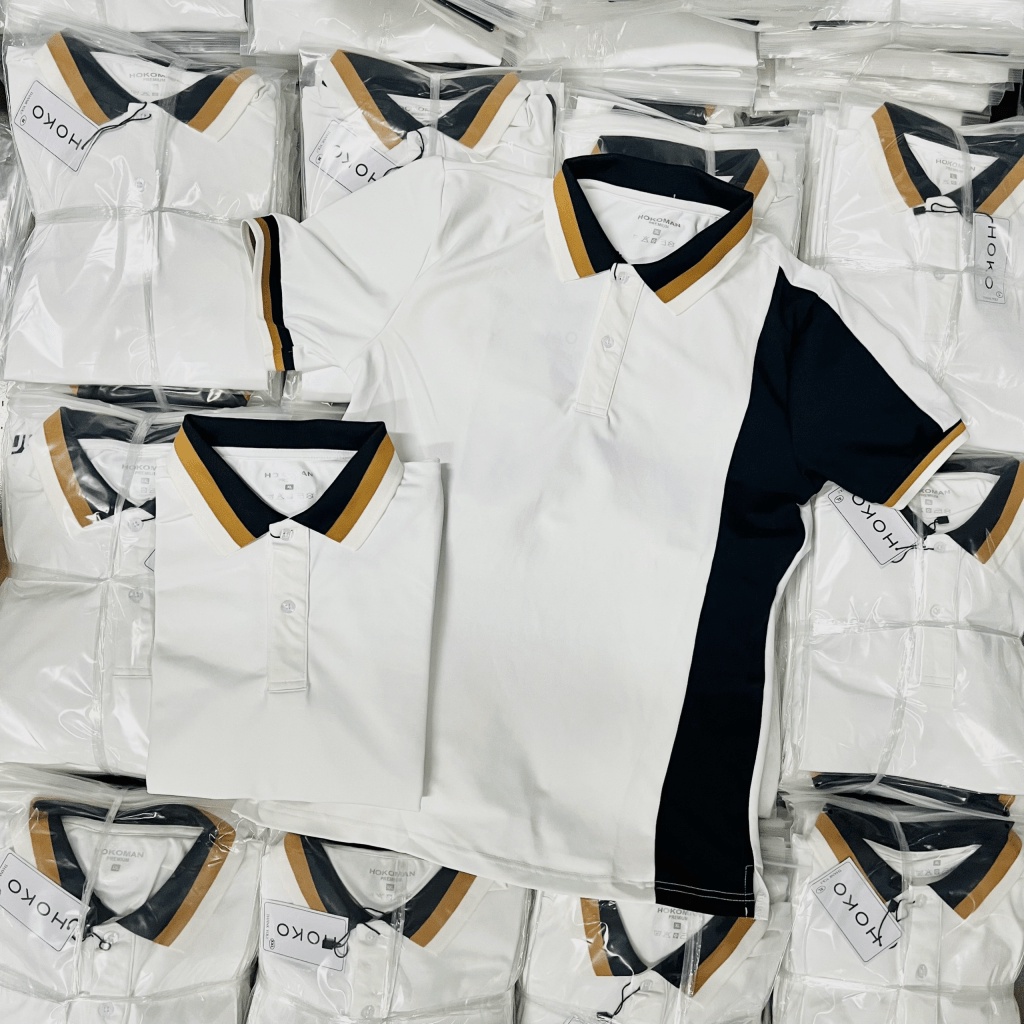 (HCM) ÁO THUN POLO PHỐI MÀU NGẮN TAY CỔ BẺ THỜI TRANG GENZ HÀN QUỐC SIÊU ĐẸP , NÉT CHO CÁC BẠN TRẺ LỰA CHỌN KOKO MI FASH