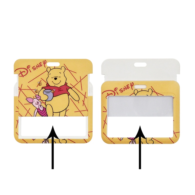 Ví Đựng Thẻ ID Họa Tiết Hoạt Hình Stitch Mickey Minnie Winnie The Pooh Dễ Thương Dùng Làm Quà Tặng Cho Bé
