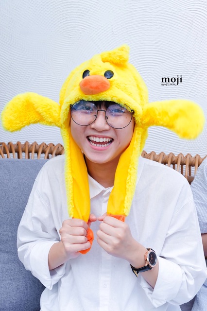 Mũ tai thỏ giật giật theo nhạc,pikachu vàng , lợn hồng hottrend kpop