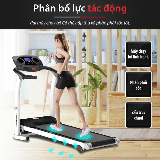 CHAIR19 - Máy chạy bộ SỬ DỤNG ĐIỆN đơn năng mẫu mới Treadmill M2 Công suất đạt 2.0HP