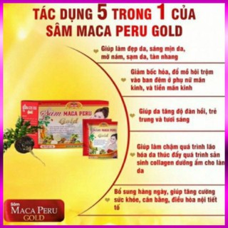 Combo 5 hộp sâm maca peru gold