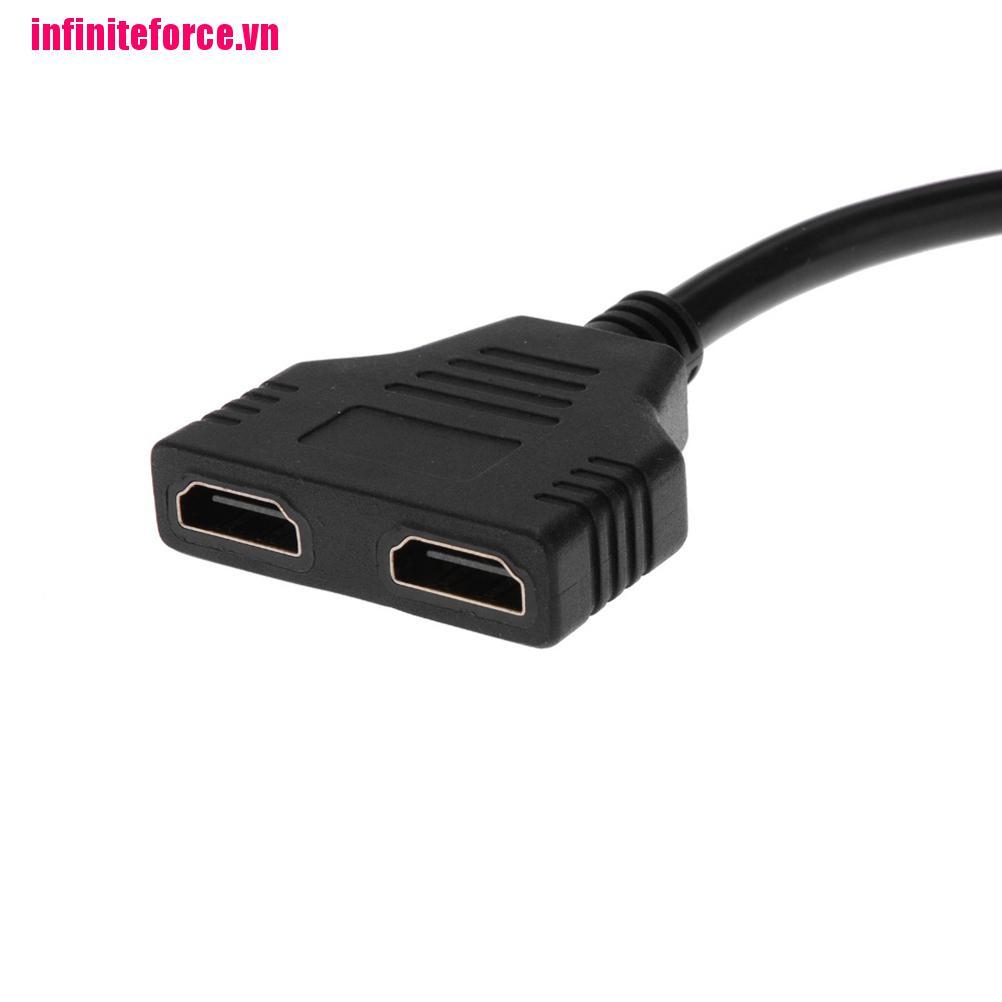 Bộ Chia Cổng Hdmi 1080p Sang 2 Trong 1 Tiện Dụng