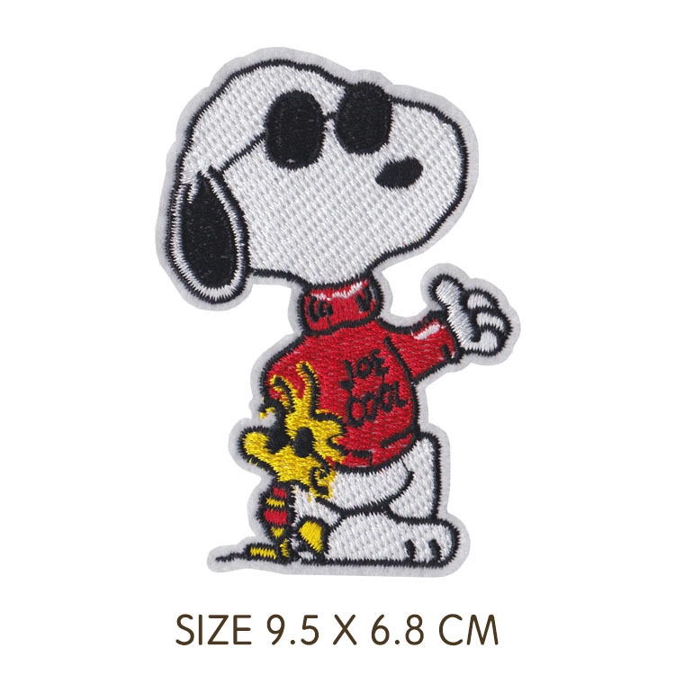 Sticker Ủi Thêu Hình Chó Snoopy