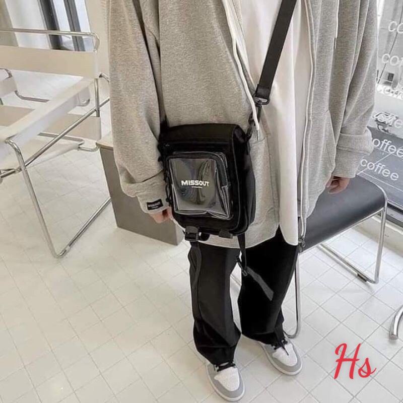 Túi Đeo Chéo Missout X.Store - Túi Đeo Chéo Thời Trang Chất liệu Canva Nhỏ Gọn Tiện Lợi