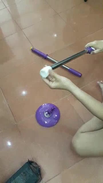 Bộ Chổi lau nhà tự vắt thông minh xoay 360 độ công nghệ Thái Lan có tổng 2 bông lau tiện dụng 2023. | BigBuy360 - bigbuy360.vn