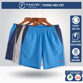 Quần short Big Size thể thao nam Fasvin D20209.SG thiết kế mạnh mẽ khoẻ khoắn chất vải cao cấp