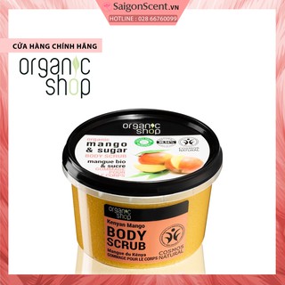 Tẩy tế bào chết cơ thể Organic Shop Organic Mango & Sugar Scrub ( 250mL )