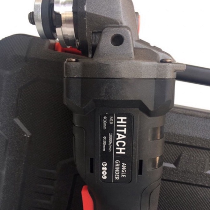 Máy mài Pin Hitachi lõi đồng 2 Pin 10 cell - Động cơ lõi đồng không chổi than