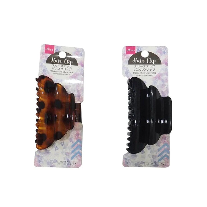 Daiso Kẹp Tóc Three Step Claw Clip
