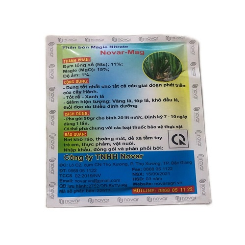 Phân bón Vua hành 50gam