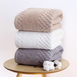 Khăn tắm cotton siêu thấm hút nhanh khô mềm mại họa tiết kẻ sọc