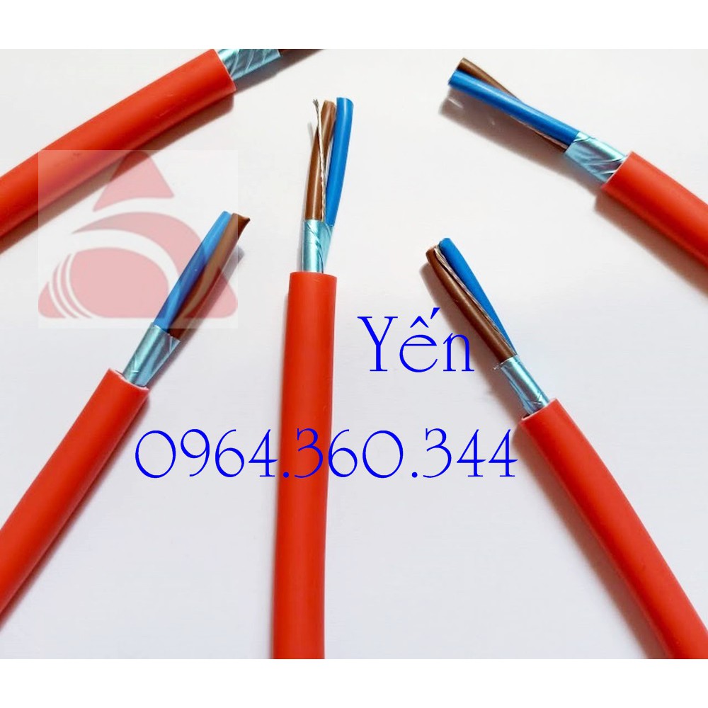 Cáp chống cháy chống nhiễu 2core x 1.0mm + E Altek Kabel