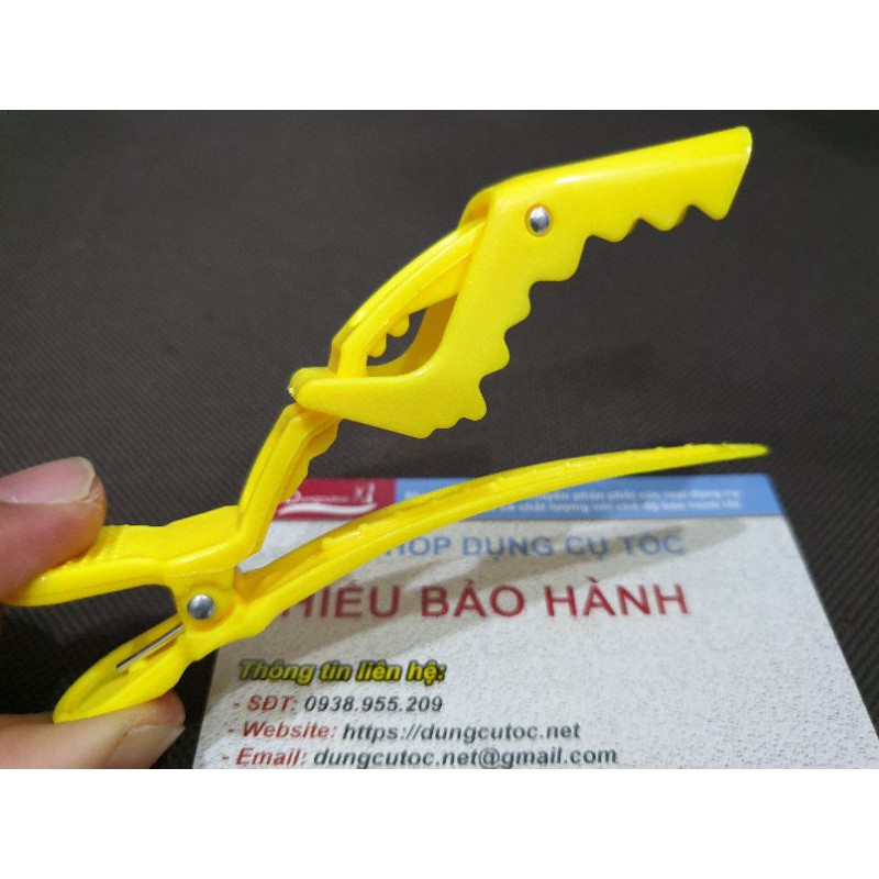 Kẹp Cá Sấu Cắt Tóc, Bộ 5 Kẹp Vịt Cắt Tóc Cho Thợ.