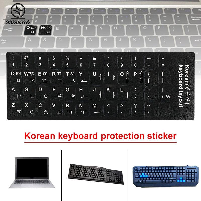 Decal dán bàn phím phong cách Hàn Quốc