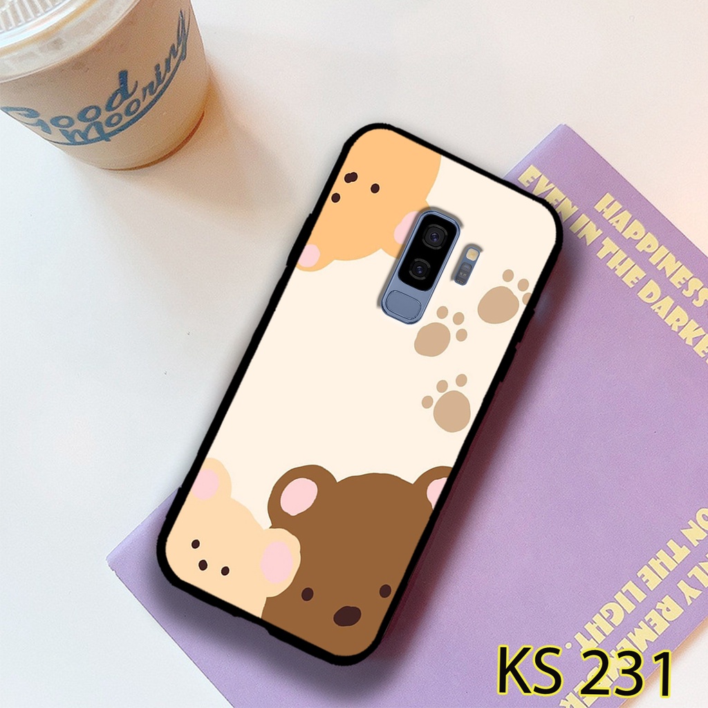 Ốp lưng Samsung  S8/S8 Plus/S9/S9 Plus in hình Gấu nhỏ siêu đẹp, độc, lạ_KINGSTORE.HN_Ốp SS