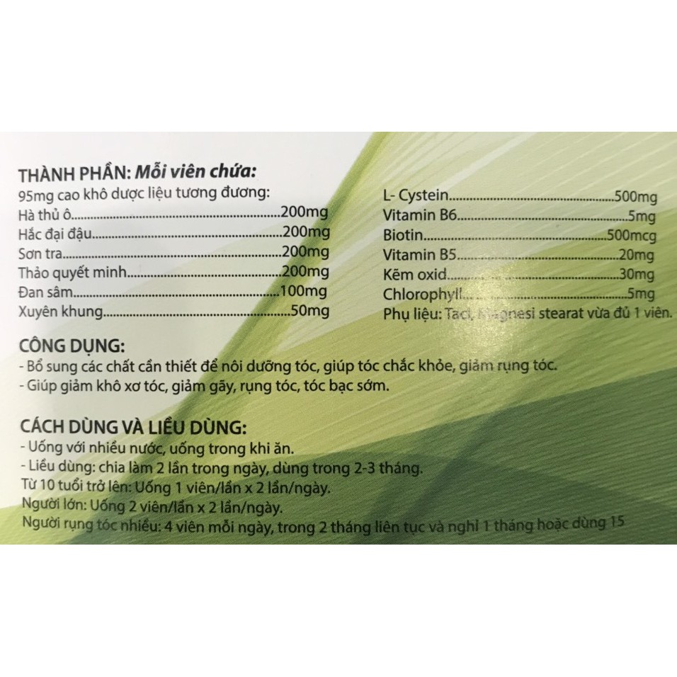 Dưỡng tóc POLYHAIR - Hộp 30 Viên - Dưỡng tóc suôn mượt, kích thích mọc tóc, ngăn ngừa rụng tóc, xơ tóc