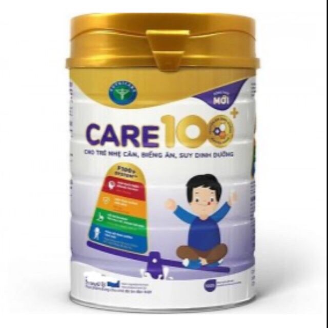 Sữa Care100 + cho trẻ nhẹ cân, biếng ăn