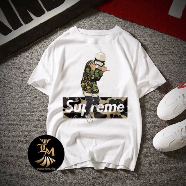 Áo thun supr lính rằn ri có bigsize
