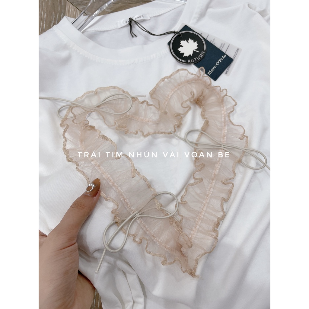 [ 𝐅𝐑𝐄𝐄 𝐒𝐇𝐈𝐏 ] SÉT ÁO TRÁI TIM CHÂN VÁY NGẮN XÒE