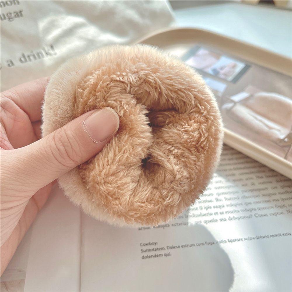 Ellaub Găng Tay Nhung Dày Dặn Giữ Ấm Thắt Nơ Phong Cách Đức Cho Nữ
