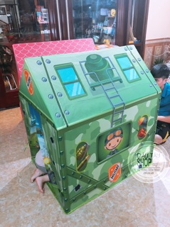 Lều bộ đội - lều công chúa cho bé