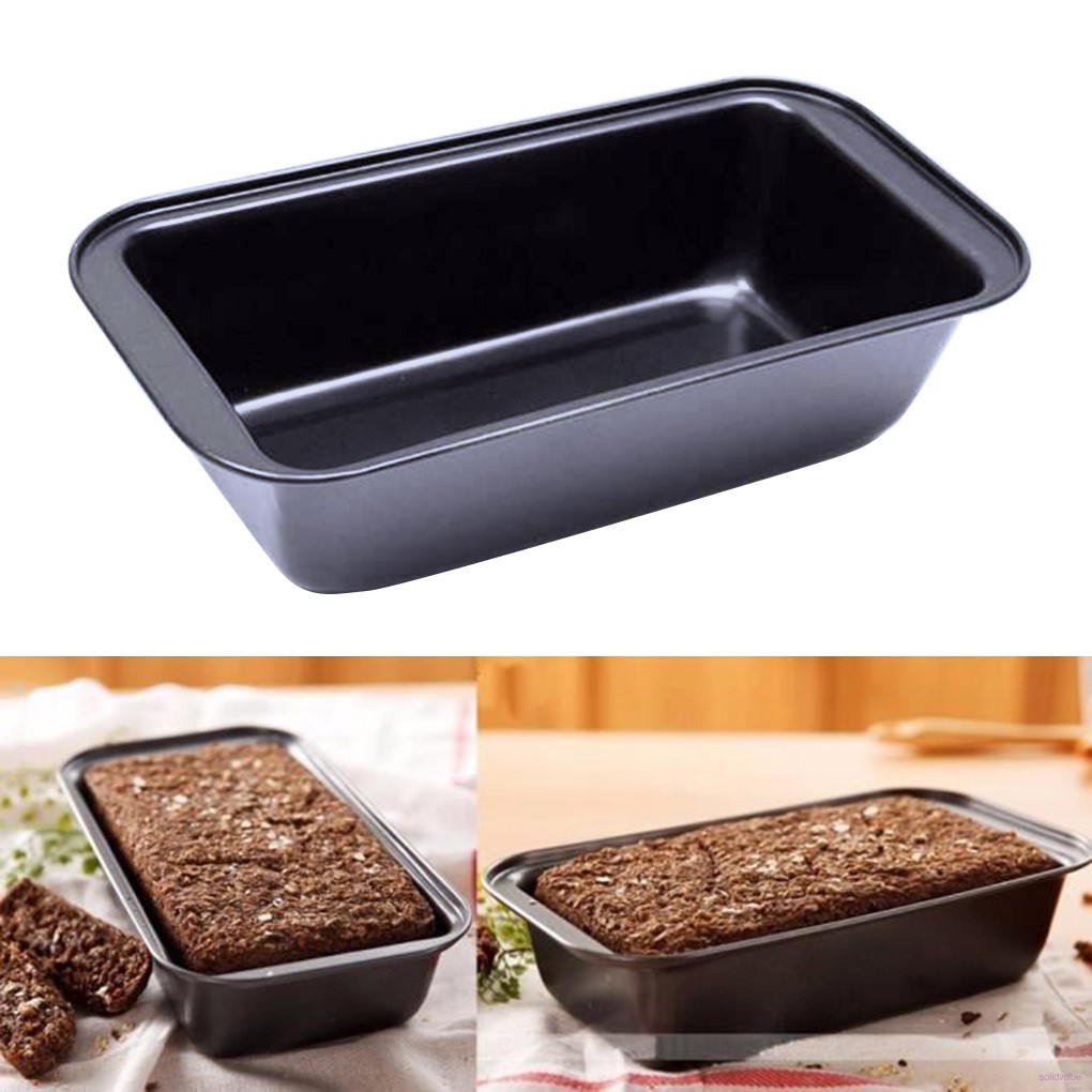 Non Stick Cake Making Dish Mould Toast Baking Tray Mold Bread Bakeware Pan Pastry Box Steel Craft DIY Kitchen solidvalue.vn