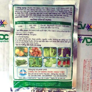 Thuốc Đặc Trị Bệnh Thán Thư, Đốm Lá, Rỉ Sắt,.. RAZOCIDE 720WP