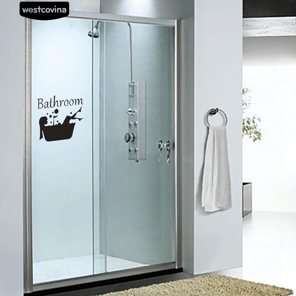 Sticker dán tường hình cô gái xinh xắn