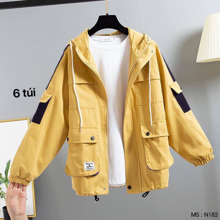 ÁO KHOÁC KAKI TÚI HỘP (6 Túi Ngoài + 1 Túi Trong) | BigBuy360 - bigbuy360.vn