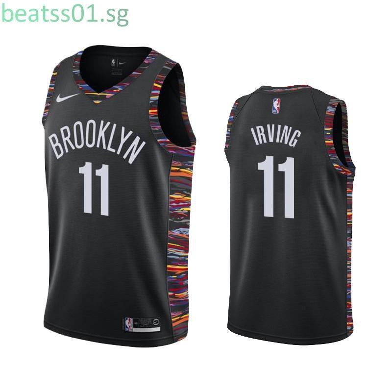 Nba Jersey Thanh Niên Brooklyn Nets #Áo Thể Thao Sát Nách Màu Đen Size S-XXL ytc0 11 Kyrie Irving