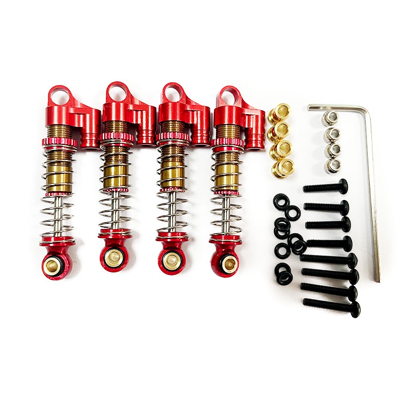 Bộ phận nâng cấp giảm xóc kim loại thủy lực FMS 1 / 24 Power Wagon FCX24