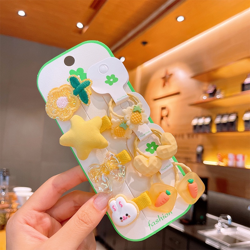 Kẹp Dây Cao Su Nơ Hoạt Hình 2022