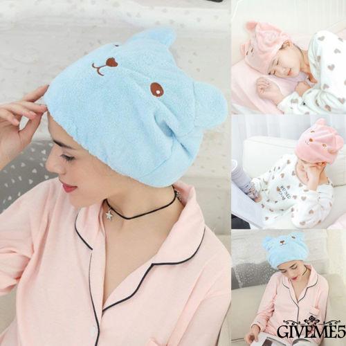 Khăn trùm đầu giúp làm khô tóc tạo kiểu tiện dụng chất lượng cao