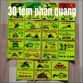LOGO PHƯỢT 30 TEM CẢNH BÁO