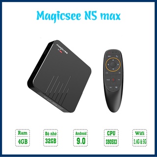 Mua Android Tivi Box Magicsee N5 Max - Chip S905X3 - Ram 4GB - Bộ nhớ 32GB - Phiên Bản New 2020 - Bảo Hành 12 Tháng