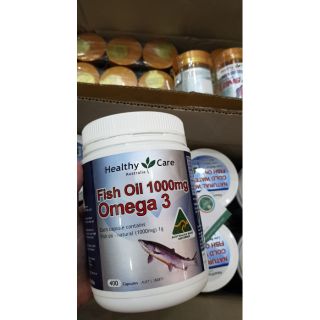 Dầu cá omega 3 fish oil healthy care 400v
