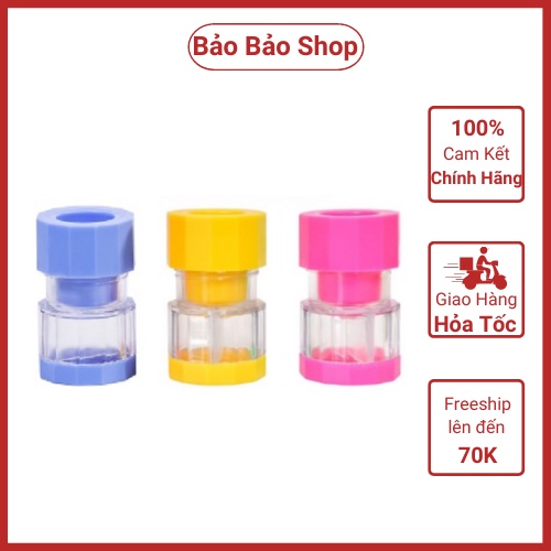 Dụng cụ cắt đựng thuốc và nghiền thuốc cho bé