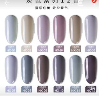 Sơn gel AS, mã số HX