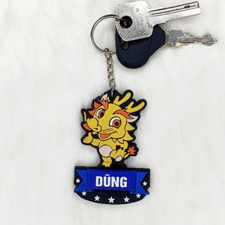 Móc khóa 12 con giáp có tên người
