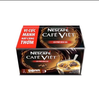 Nescafe Cafe Việt- Cafe đen đá hộp 15 gói