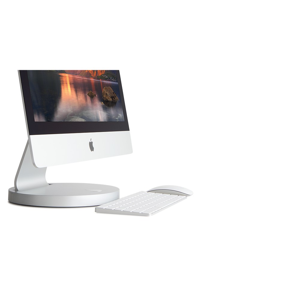 ĐẾ TẢN NHIỆT RAIN DESIGN (USA) I360 TURNTABLE IMAC 20&quot;27″ SILVER