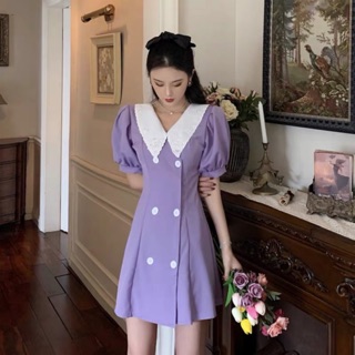 SẴN/ ORDER Váy kiểu họa tiết trơn/ hoa nhí dáng ngắn - nhiều mẫu
