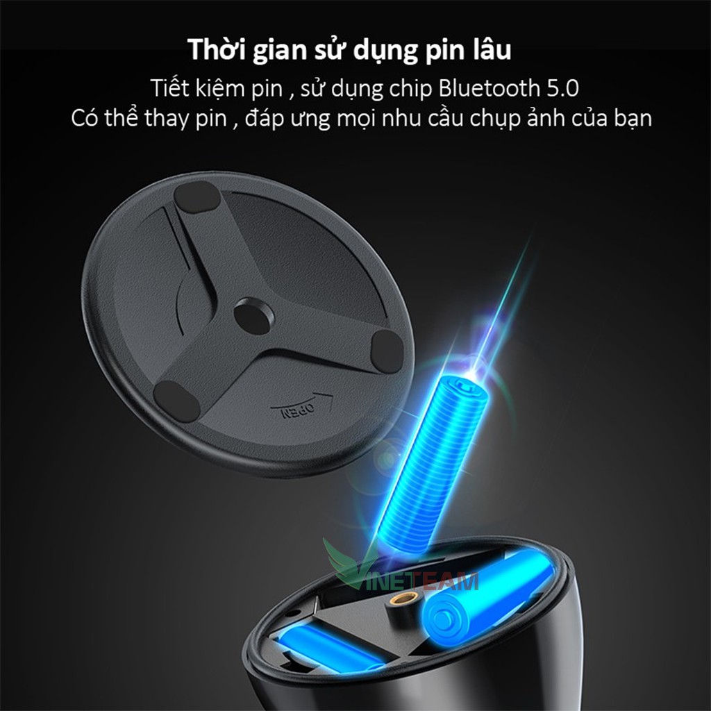 Giá đỡ cảm biến thông minh quay phim chụp hình xoay 360 độ Apai Genie ✔Nhận diện khuôn mặt✔Bảo hành chính hãng -dc4171